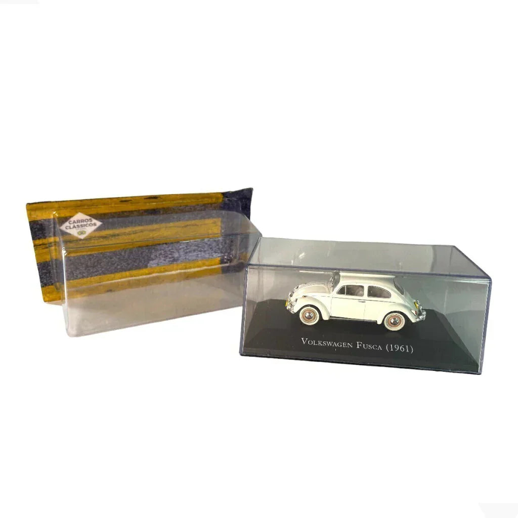 Carros Clássicos do Brasil: Volkswagen Fusca (1961) - Escala 1:43 - Edição 02