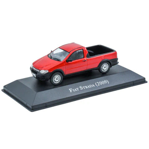 Coleção Carros Clássicos do Brasil: Fiat Strada (2009) - Escala 1:43 - Edição 29