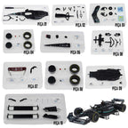 Automodelismo - Miniatura Mercedes-AMG Petronas F1 Team para Montar - Escala 1:18