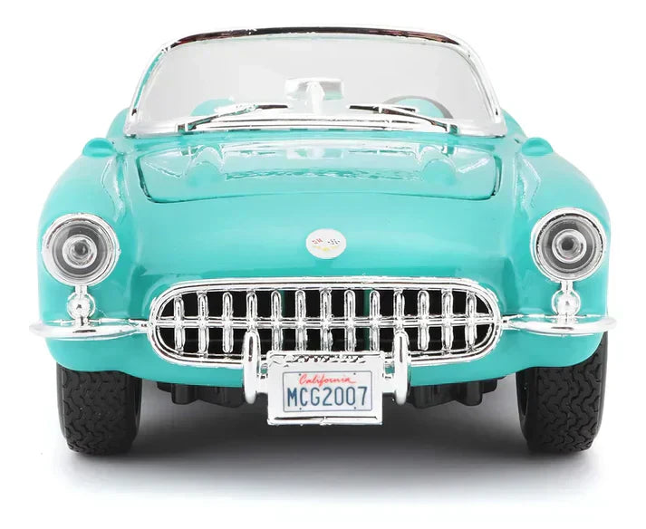 Corvette 1957 em Escala 1:24