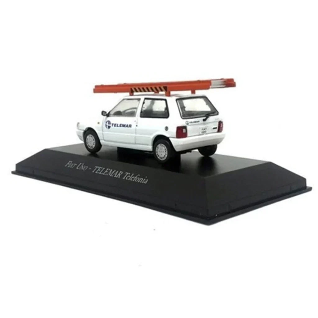 Veículos De Serviço: Fiat Uno Mille Telemar Telefonica - Escala 1:43 - Edição 22