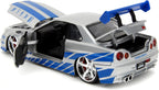 Coleção Velozes e Furiosos: Nissan Skyline GT-R (R34) - Escala 1:43 - Edição 02