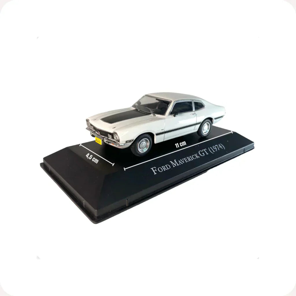 Carros Clássicos do Brasil: Ford Maverick GT (1974) - Escala 1:43 - Edição 07