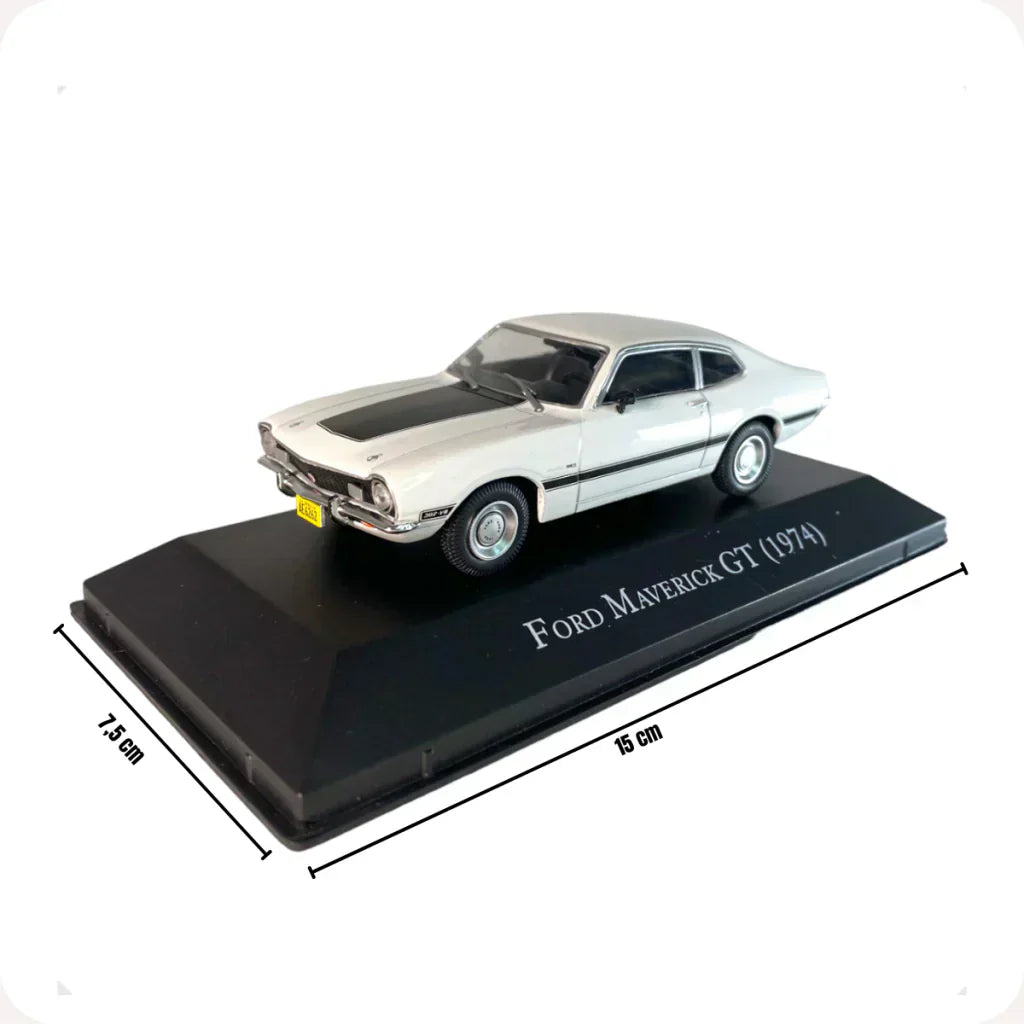 Carros Clássicos do Brasil: Ford Maverick GT (1974) - Escala 1:43 - Edição 07