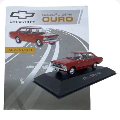 Coleção Chevrolet Série Ouro: Opala 2500 (1970) - Escala 1:43 - Edição 10