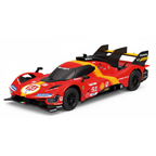 Miniatura Ferrari 499P Shell Racing Lengends Burago 1/41 C/remoto Cor Vermelho