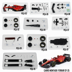 Automodelismo - Miniatura Ferrari SF-25 para Montar - Escala 1:18 + Brinde Especial