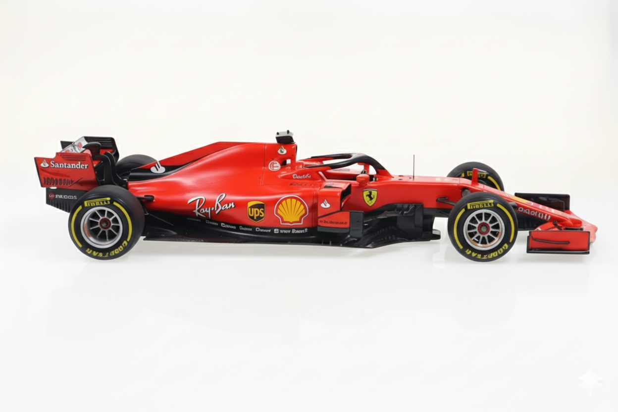 Automodelismo - Miniatura Ferrari SF-25 para Montar - Escala 1:18 + Brinde Especial