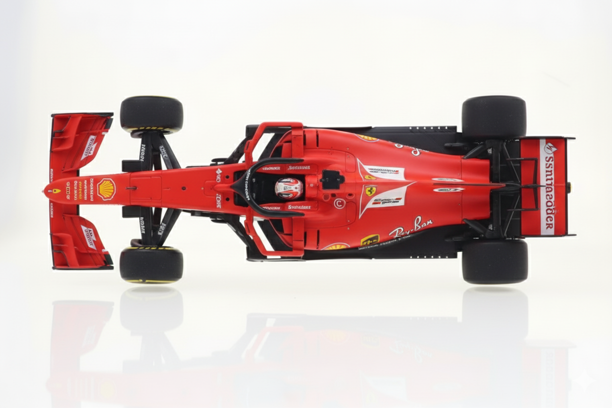 Automodelismo - Miniatura Ferrari SF-25 para Montar - Escala 1:18 + Brinde Especial