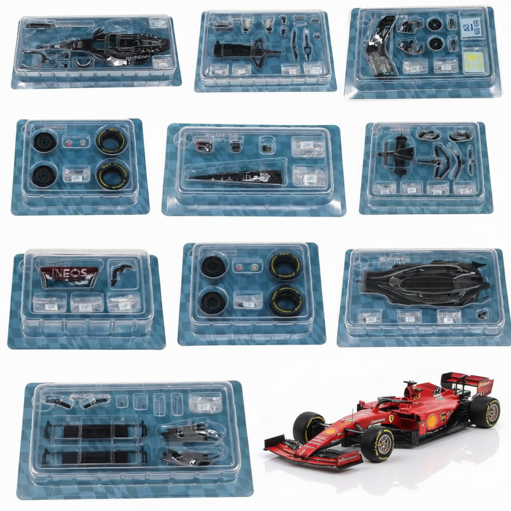 Automodelismo - Miniatura Ferrari SF-25 para Montar - Escala 1:18 + Brinde Especial