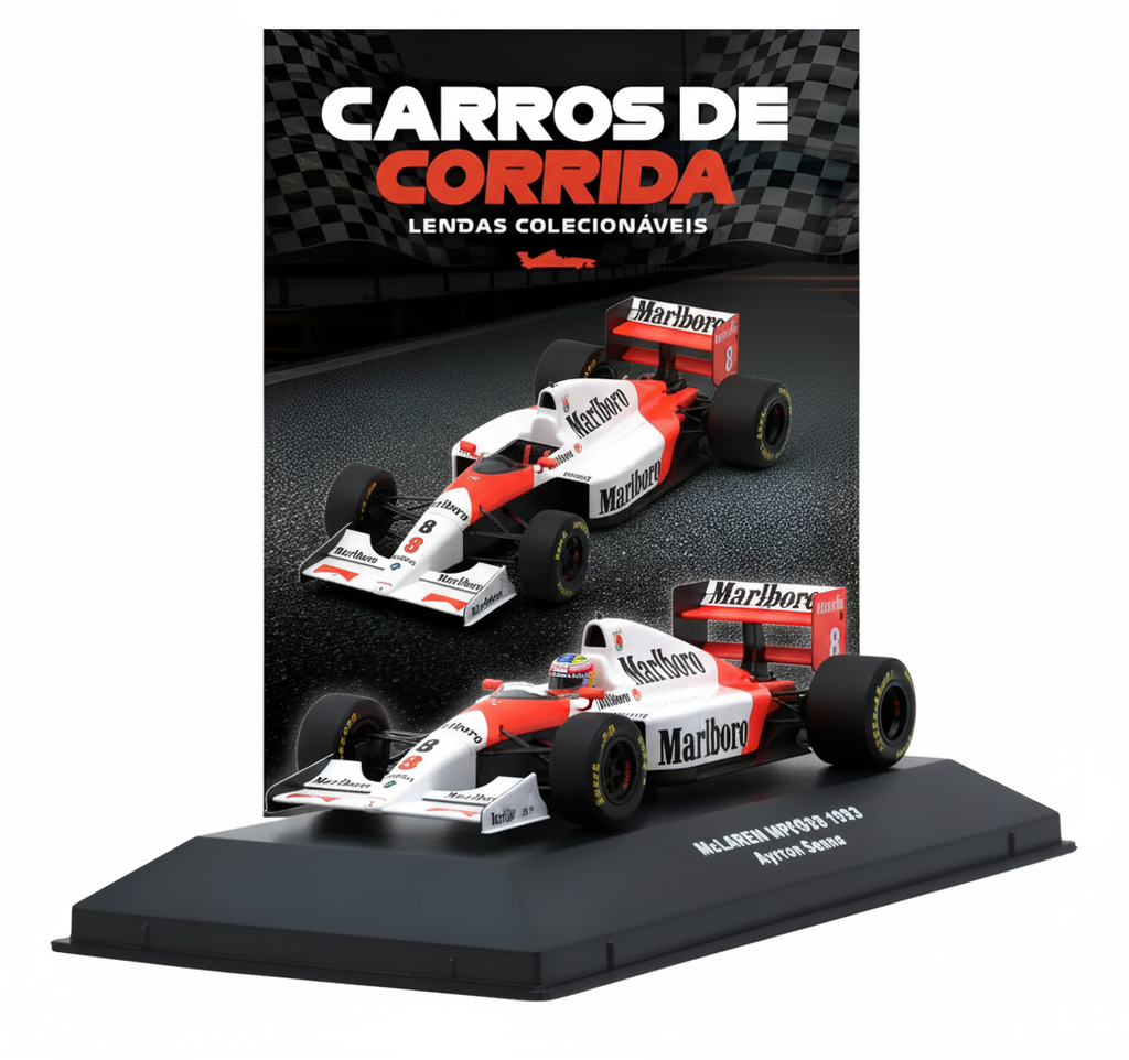 Lendas Colecionáveis: McLaren MP 4/8 (1993) - Escala 1:43 - Edição 05