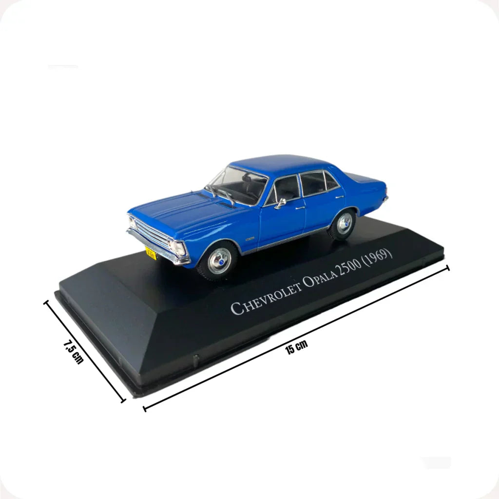 Carros Clássicos do Brasil: Chevrolet Opala 2500 (1969) - Escala 1:43 - Edição 05