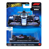 Miniatura Fórmula 1 BWT Alpine A524 - #31 E. Ocon - Escala 1:64 - Hot Wheels Premium