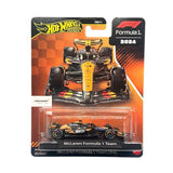 Miniatura Fórmula 1 McLaren - #4 L. Norris - (2024) - Escala 1:64 - Hot Wheels Premium