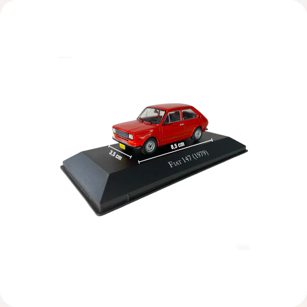 Carros Clássicos do Brasil: Fiat 147 (1979) - Escala 1:43 - Edição 06