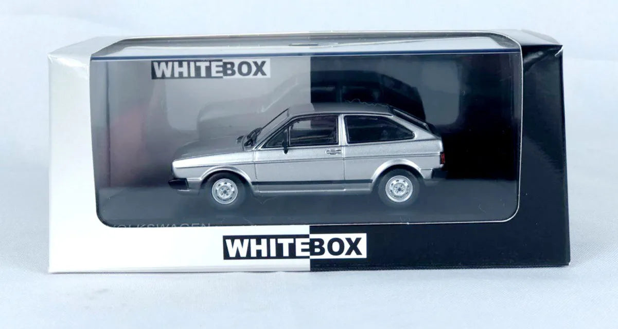 Miniatura White Box - Volkswagen Gol BX (1984) - Escala 1:43 - Cinza