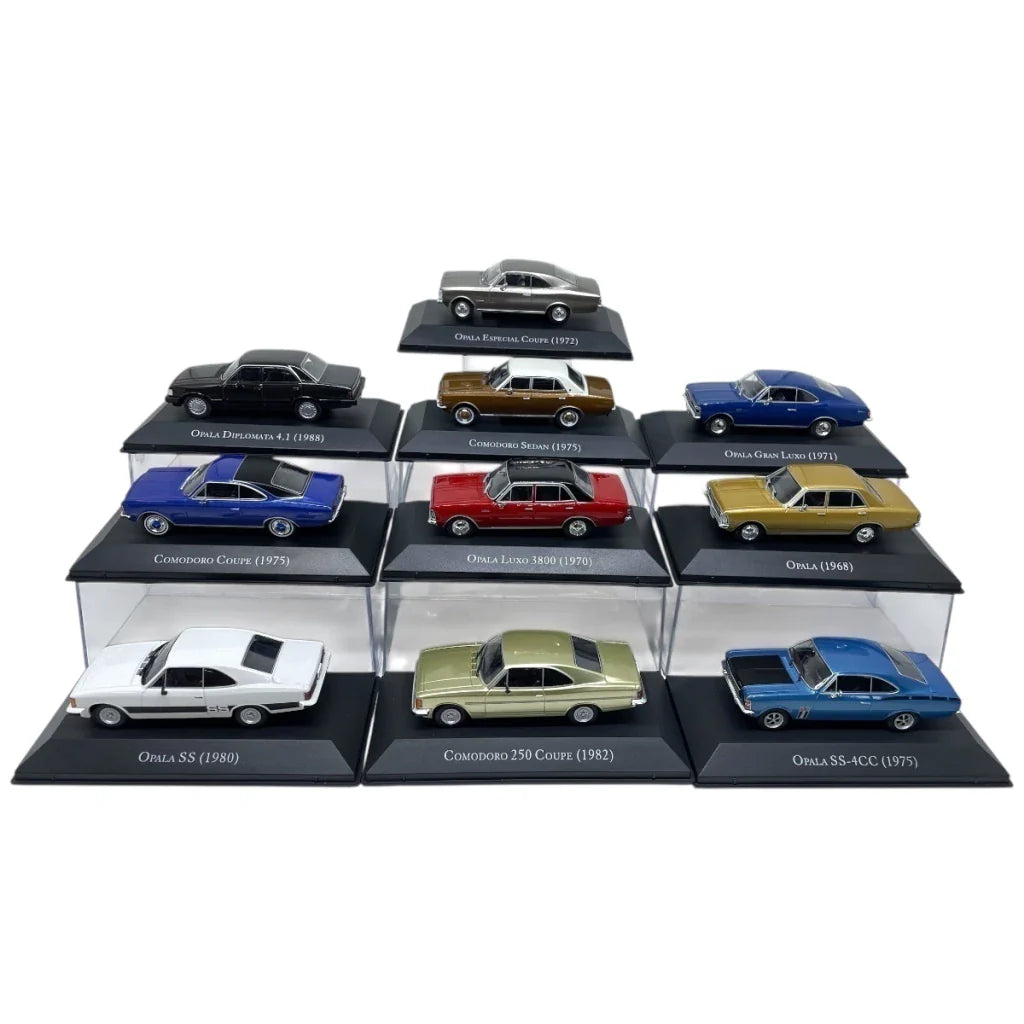 Combo Especial Chevrolet Opala com 10 Miniaturas Escala 1:43