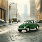 Miniatura Minichamps - Volkswagen Fusca Beetle 1200 (1983) - 1/18 - Verde