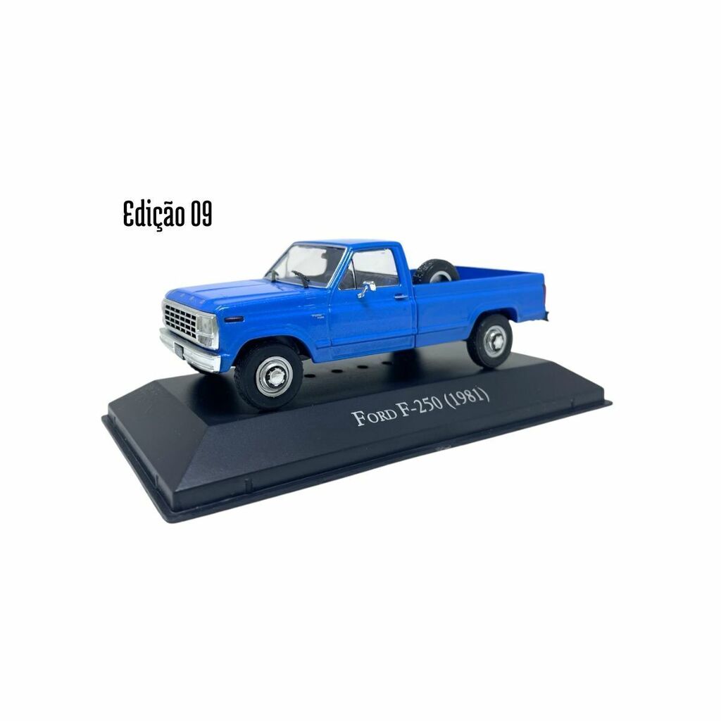 Combo Pick Ups Luppa com 09 Miniaturas em Escala 1:43