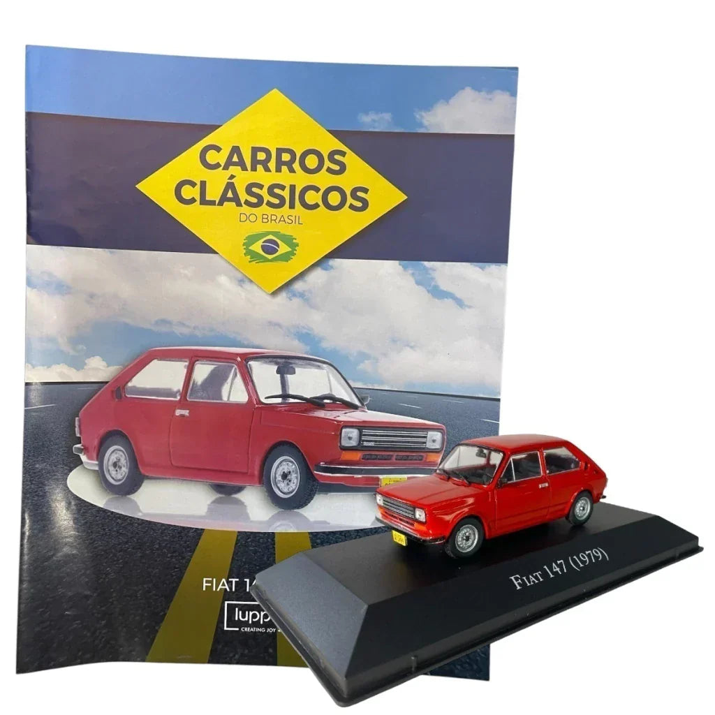 Carros Clássicos do Brasil: Fiat 147 (1979) - Escala 1:43 - Edição 06