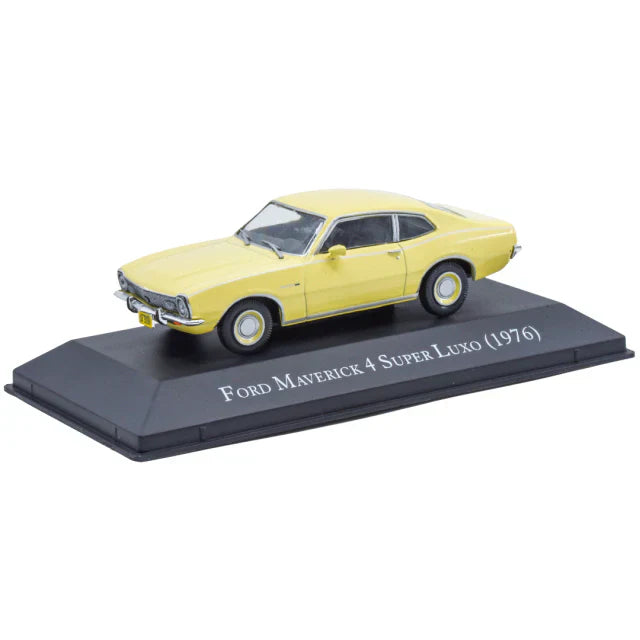 Coleção Carros Clássicos do Brasil: Ford Maverick 4 Superluxo (1976) - Edição 31