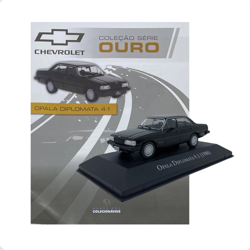 Coleção Chevrolet Série Ouro: Opala Diplomata 4.1 (1988) - Edição 02