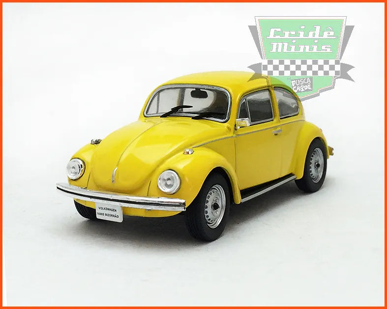 VW Fusca Bizorrão 1600S 1974 - Carros Nacionais - escala 1/43